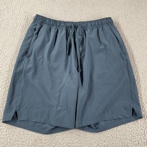 Bad Birdie Performance Golf Shorts Mens Small Blue 8" Inseam Active Workout